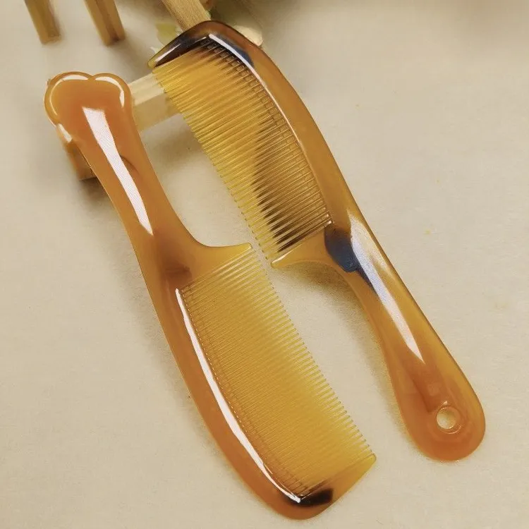 牛筋梳子女士专用长发梳头发家用网红款大号牛津防静电折不断加厚