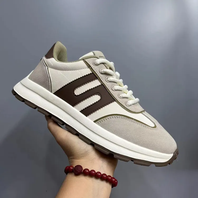 秋冬阿甘鞋百搭休闲男鞋轻便舒适防滑低帮系带鞋子百搭潮男鞋男士