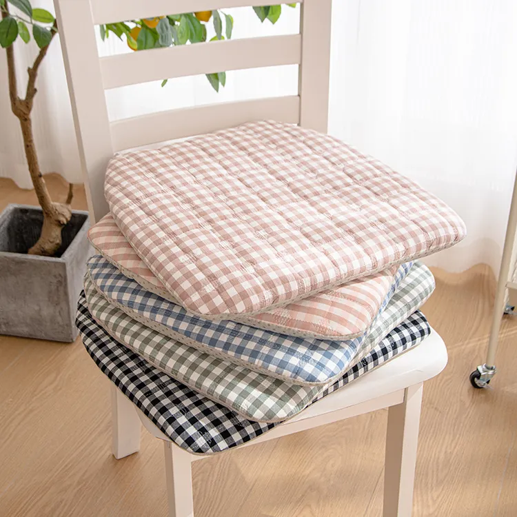 简约现代坐垫椅子垫屁垫久坐通用餐椅垫马蹄形垫子护臀家用防滑