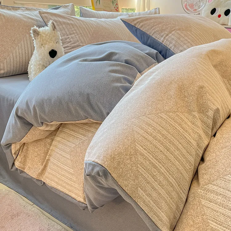 秋冬加厚磨毛被套被罩单件2025新款非纯棉全棉150x200米单独被单