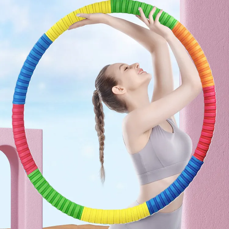 升级加粗加厚呼啦圈加重3/4/5斤男女呼啦圈锻炼腰腹大尺寸 呼啦圈