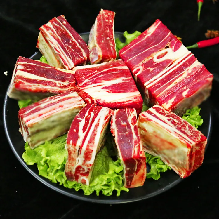 汇柒鲜阿根廷原切牛肋排切块5斤