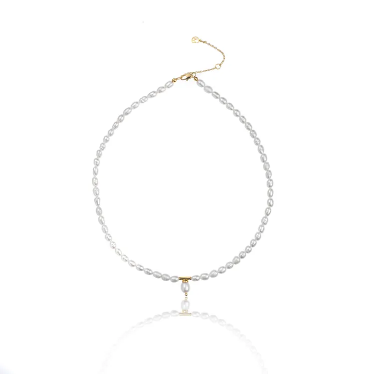 【晓雪专属】GLITTERSTELLA 欧美简约时尚经典珠珠吊坠项链