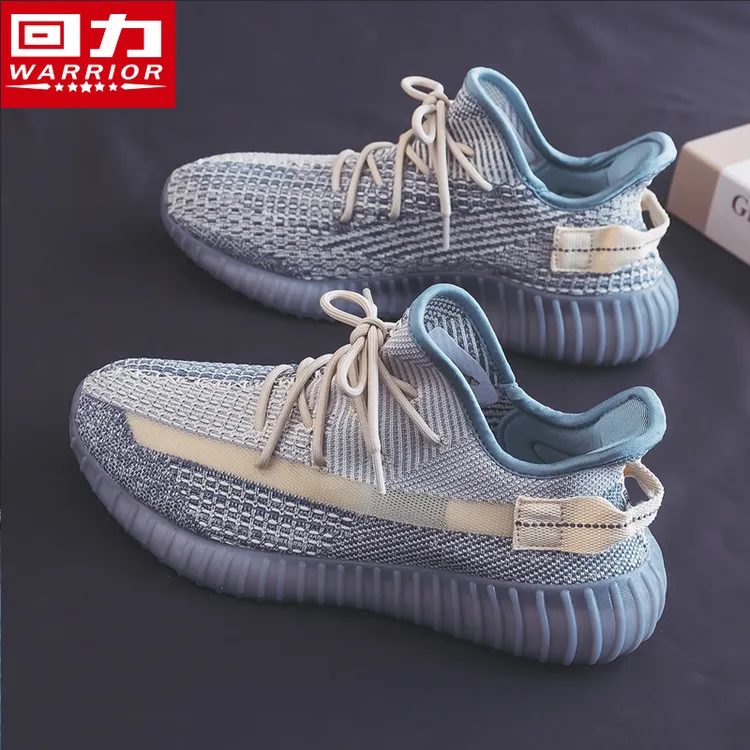 Warrior/回力男鞋运动鞋2025夏季新款时尚休闲透气飞织鞋跑步潮鞋商品图