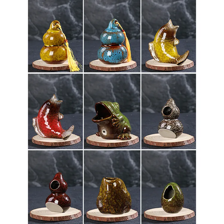 刺身摆盘装饰可放干冰小壶盅小容器日料菜品冷菜点缀海鲜姿造摆件