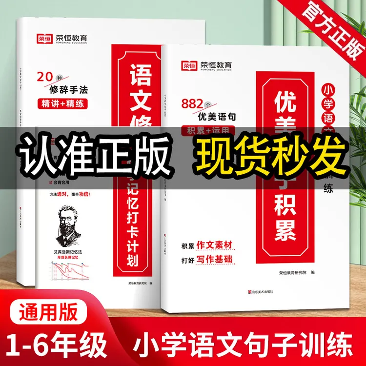 2024新版小学语文句子训练荣恒优美句子积累大全小学语文修辞手法