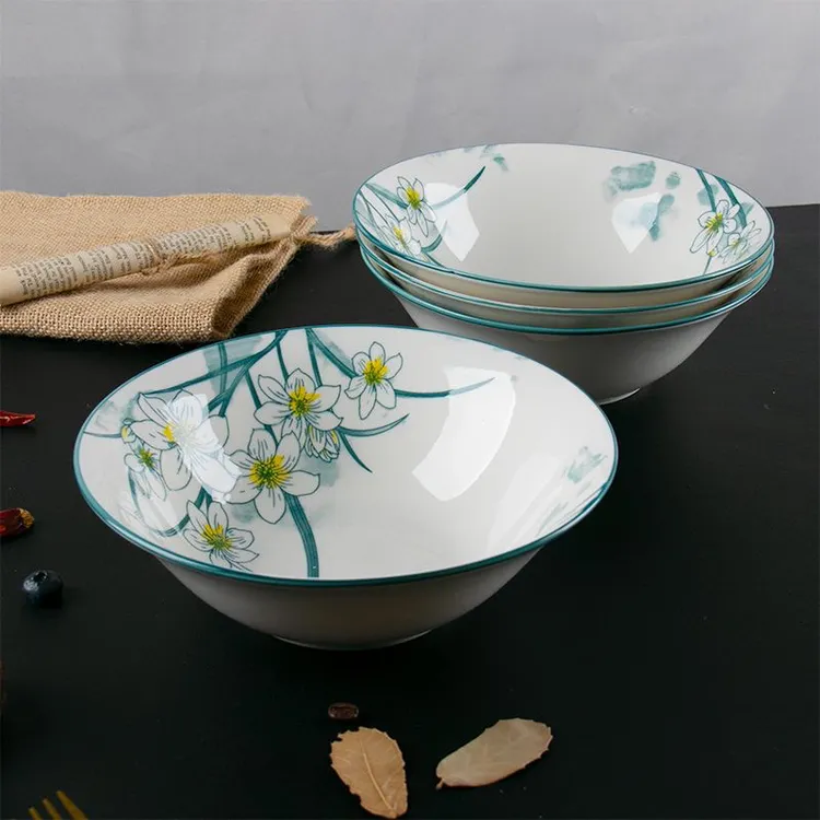 【粉丝专享】4支装！水仙花6英寸面碗