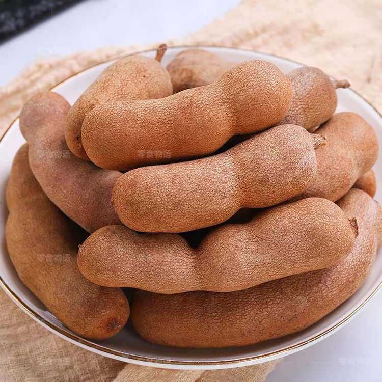 云南特产甜酸角酸甜角罗望子新鲜甜豆角果肉果脯水果蜜饯