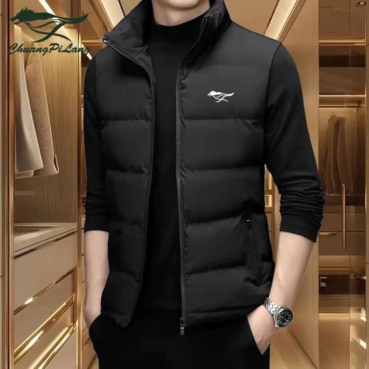 【品牌】捡漏男士棉马甲棉服春秋冬季新款休闲棉衣保暖坎肩外套男装
