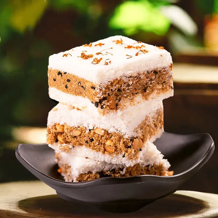 温州糕点手工桂花糕夹心小米糕零食特产糕点心早餐250g