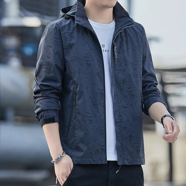 2026春秋款新款男士冲锋衣夹克男女同款外套休闲百搭防风防水防尘商品图