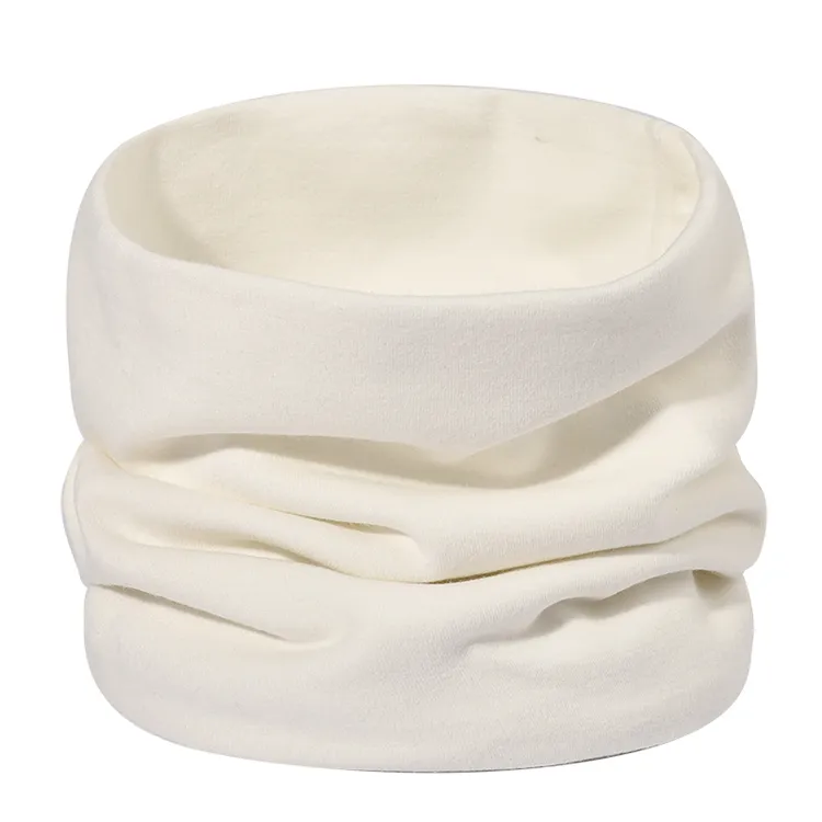 冬季纯棉护颈脖套男女骑车防寒保暖围脖全棉双层薄款围巾面罩