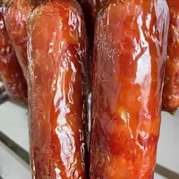 1胶东山东青岛老火腿 果木熏烤3根300克猪腱子肉老式火腿