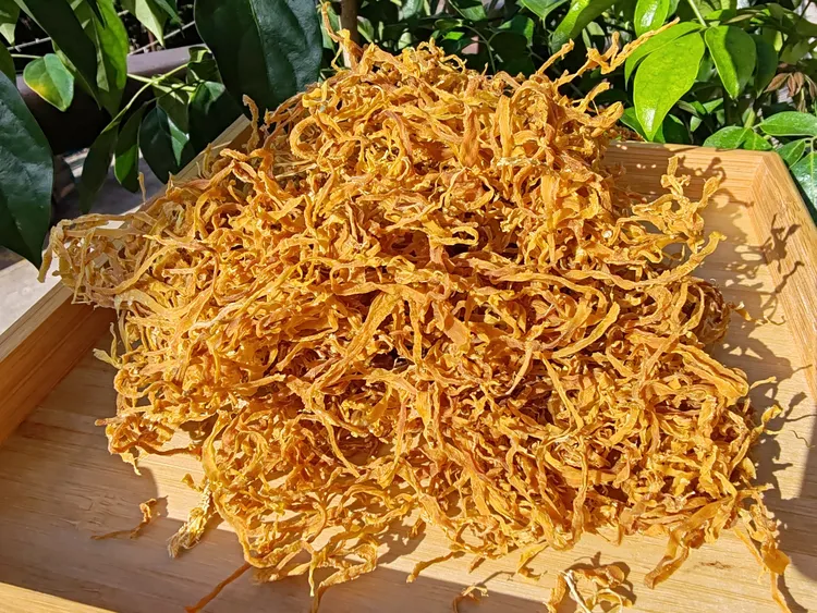 云南普洱特产晒干笋丝冬季煮火锅非常美味