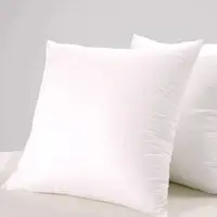 高品质抱枕芯50*50cm450克厚的无纺布外料羽丝棉内衬抱枕芯