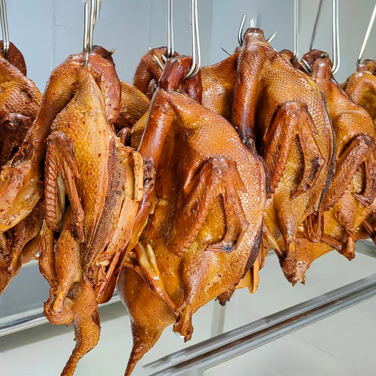 福建特产正宗茶油熏鸭手工现做美味熏鸭福建熏鸭新鲜活鸭现做熟食