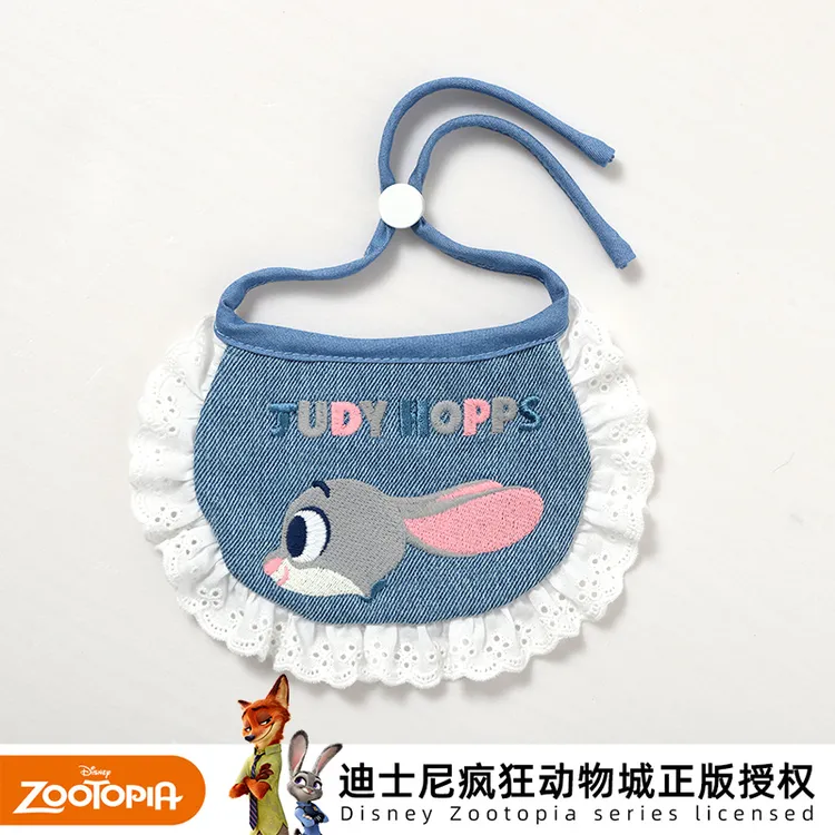 【自播】Disney/迪士尼疯狂动物城系列 宠物口水巾