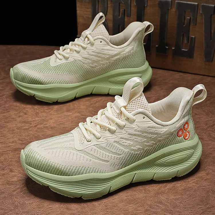 专业跑步鞋男款透气轻便软底跳绳护膝马拉松减震跑鞋运动鞋健身鞋