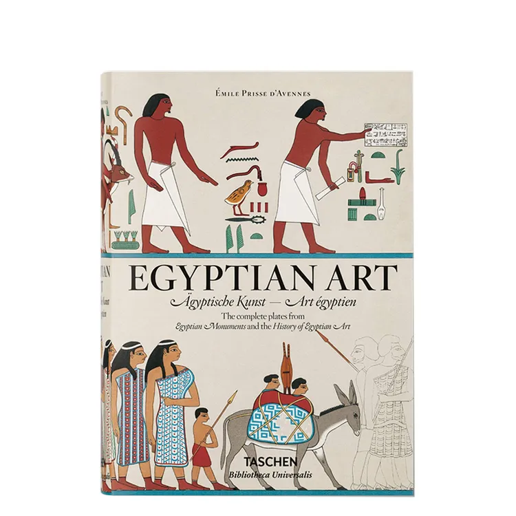 古埃及艺术画集 Prisse d’Avennes: Egyptian Art 进口画册书籍