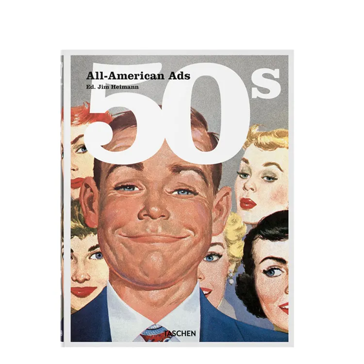 【官方正版】50年代的美国广告复古广告设计英文原版图书籍正品精装