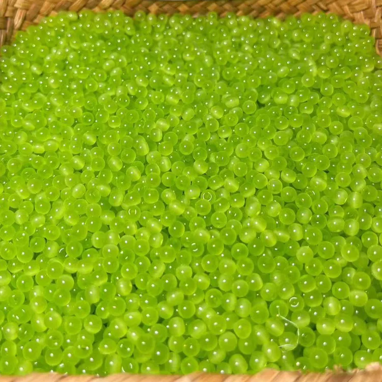 阳光玫瑰4mm绿葡萄琉璃珠