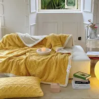 【黄复合】200*230床上多功能牛奶绒加厚被子