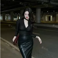 闪闪推荐【无痛变大】随拍女人味定制纯欲风烧花性感上衣SSY1249