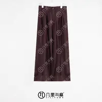 （几里）香茗轩-时尚休闲文艺纯色休闲裤 裤长90 1081793