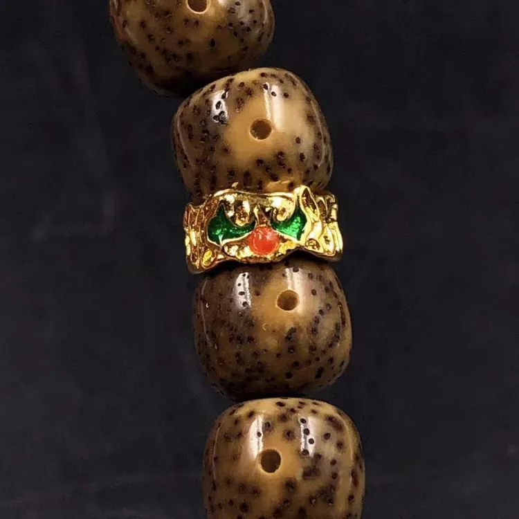 8K金色小丑卡环跑环隔片卡子金刚星月手串彩色金属配饰装扮套餐