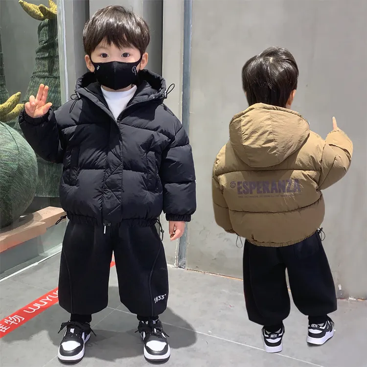 男童棉服25新款帅气面包服洋气男孩棉衣儿童冬装棉袄秋冬款外套潮