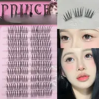 女团假睫毛大容量爱豆甜酷妈生自然素颜细梗卷翘分段式上镜女