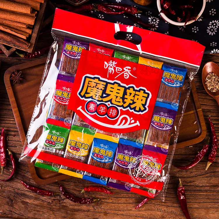 嘴巴香小羊排网红魔鬼辣小零食湖南特产休闲小吃纯辣解馋