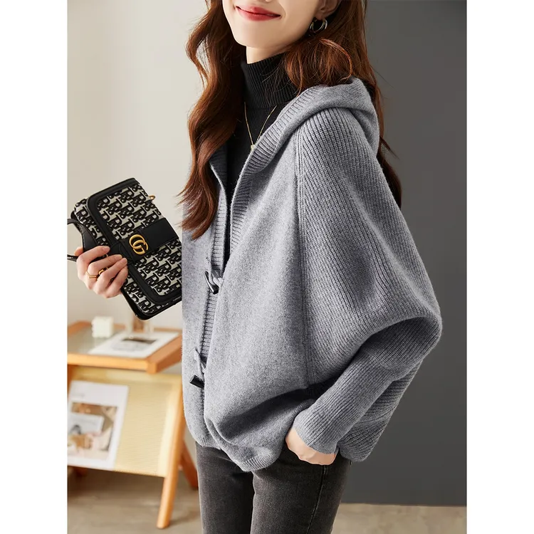 通勤气质百搭针织开衫外套女秋季爆款同款宽松休闲上衣