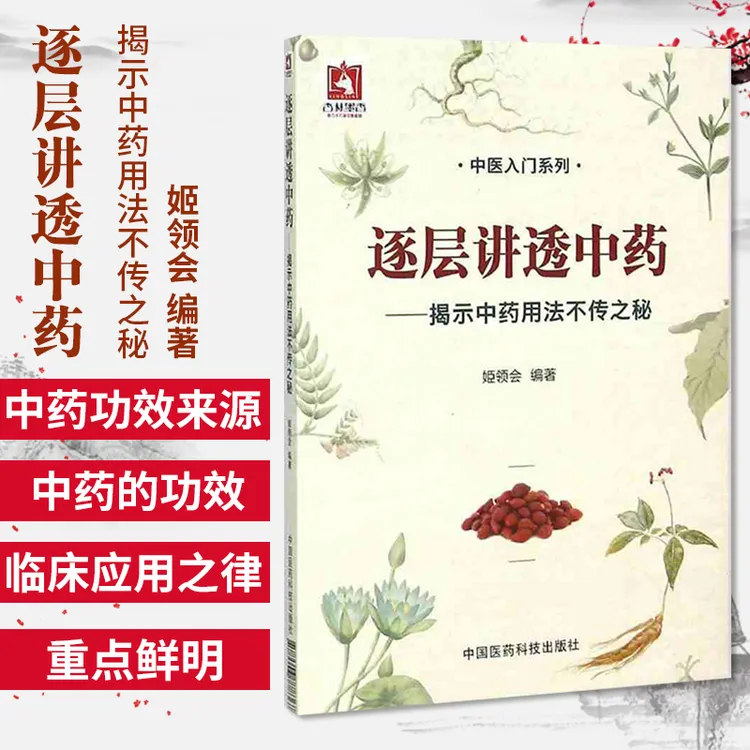 正版 逐层讲透中药 揭示中药用法不传之秘 中医入门系列书籍 中医