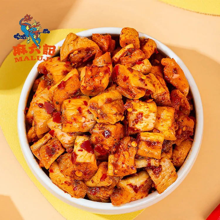 麻六记辣口感300g*2罐装清脆爽口麻辣鲜香四川特产香辣萝卜丁