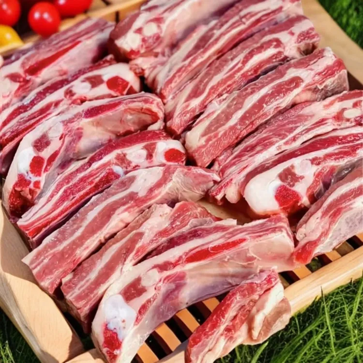 带骨手扒羊肉4斤5斤清真冷冻1岁羊 手把羊排肋排原切烤羊排清炖商品图