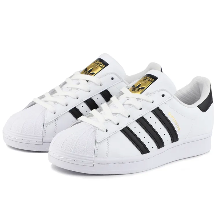 【冬日穿搭】adidas阿迪达斯三叶草男女金标贝壳头板鞋运动小白鞋