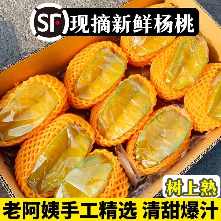 正宗海南应季新鲜杨桃树上熟现摘鲜果水果清甜爆汁顺丰包邮