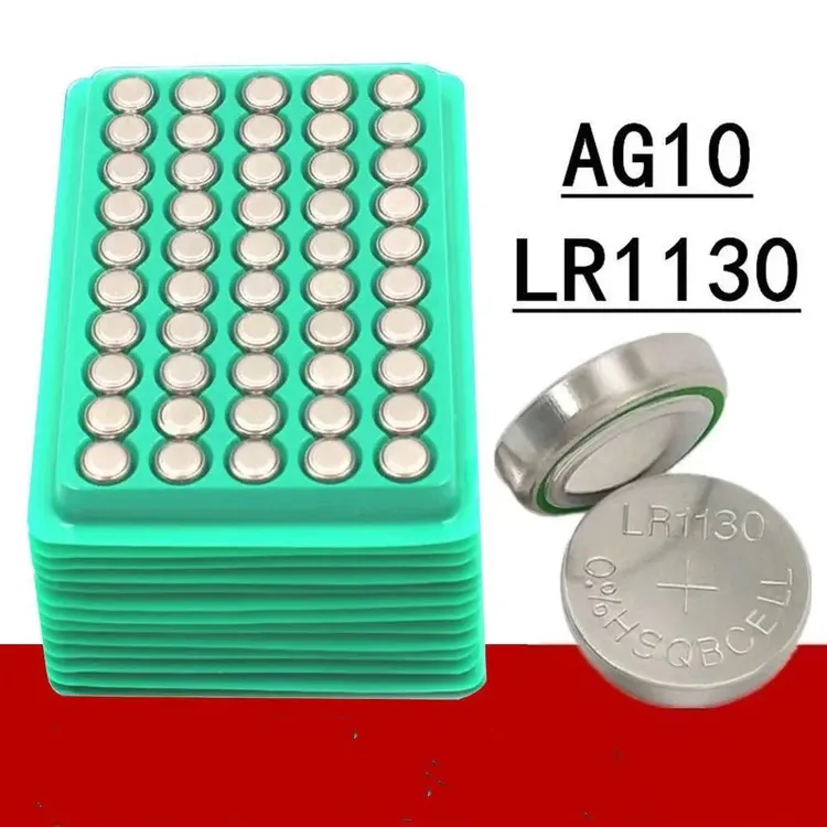 LR1130 AG10 L1131纽扣电池电子手表计算器389A玩具纽扣电池1.5V