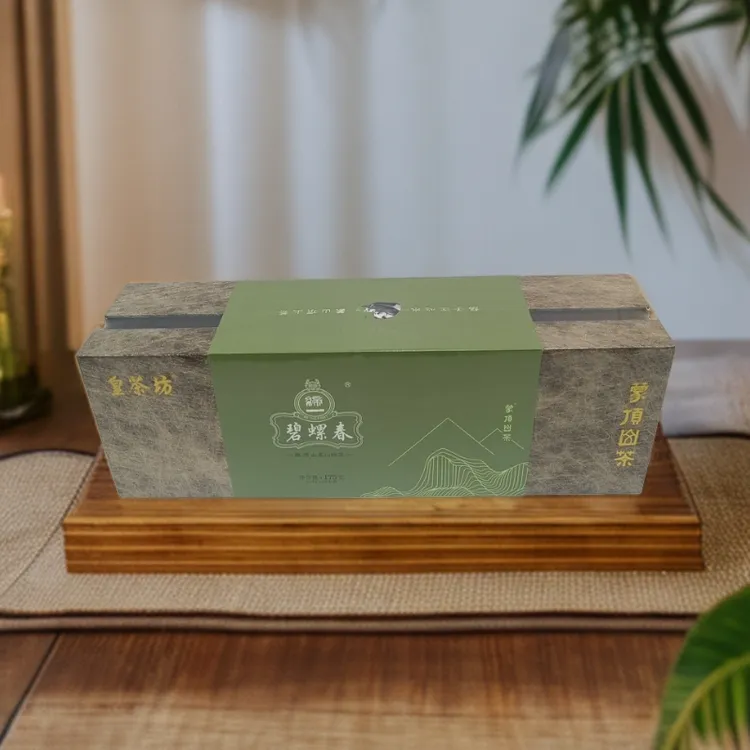 碧螺春礼盒   皇茶坊  茶源蒙山   熊猫故乡高山小袋