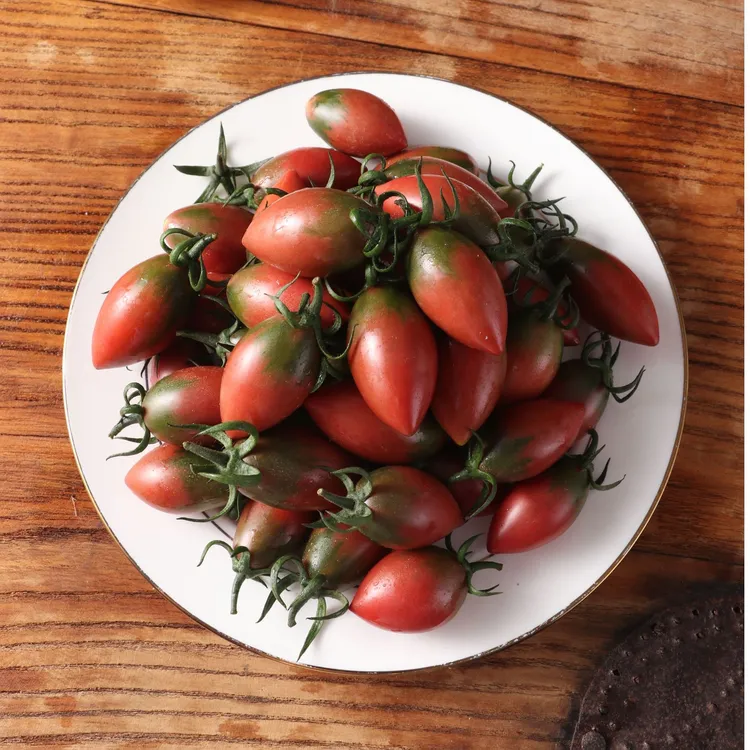 【3斤】紫弹头小番茄圣女果新鲜樱桃西红柿孕妇水果蔬菜酸甜多汁 商品图