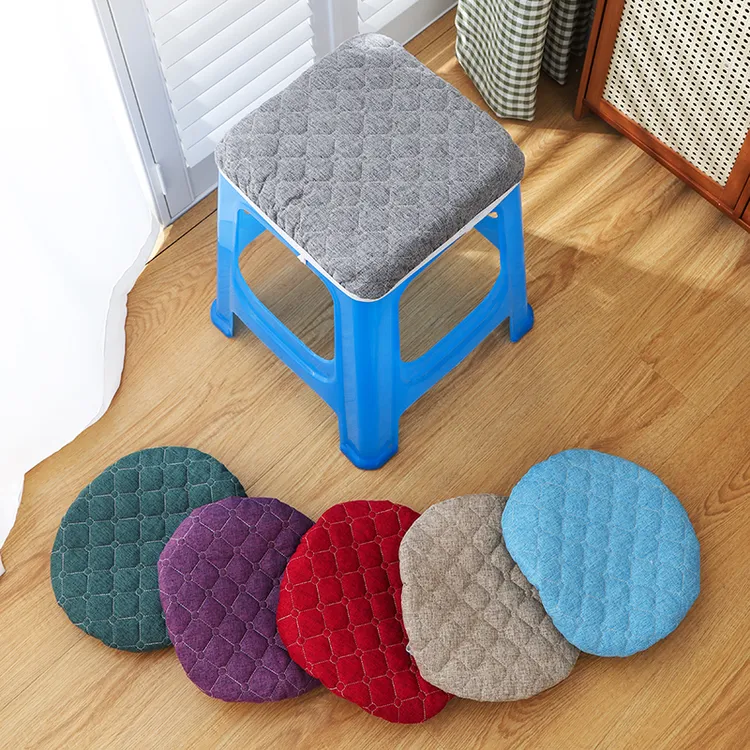 方形凳子座套温暖居家夹棉加厚保暖四季方塑料凳子套方便凳垫家用