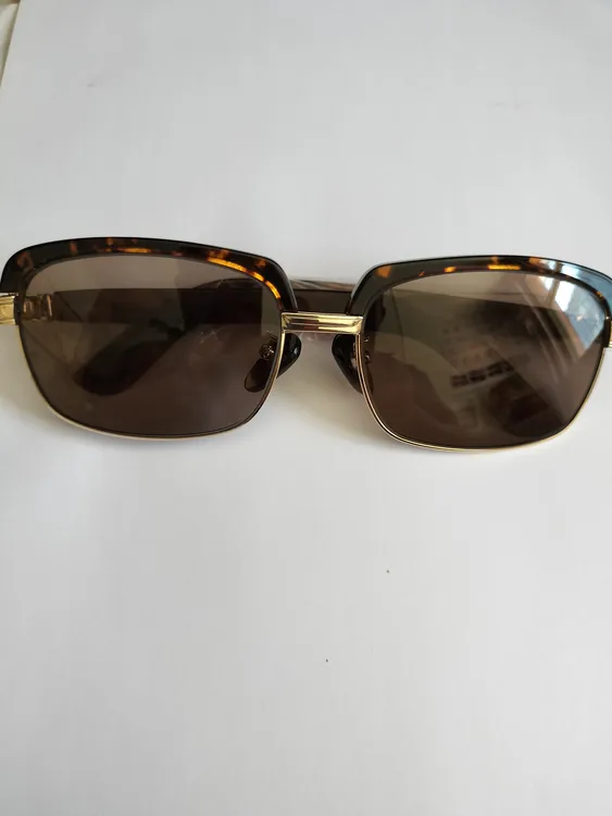 眉毛框架天然石头眼镜