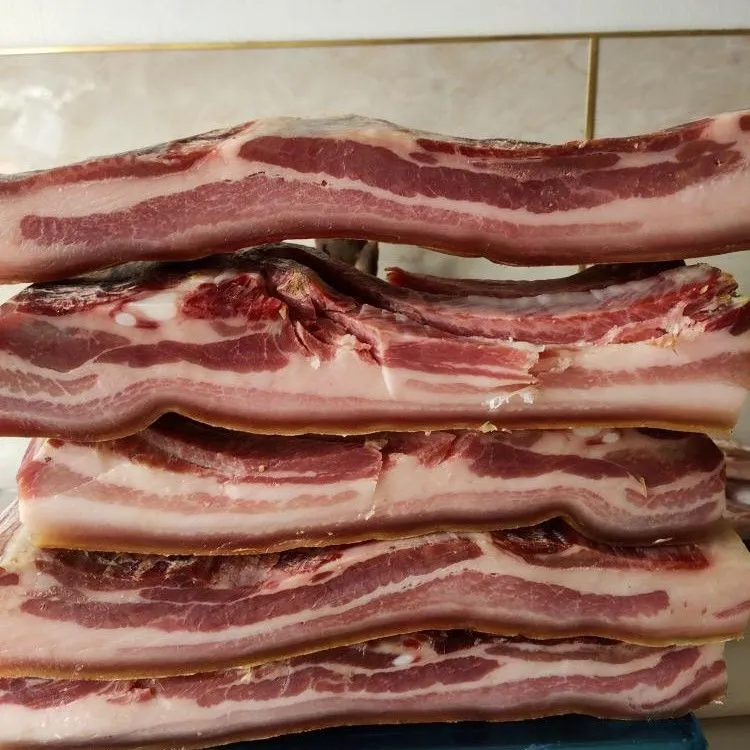 云润嘉云南特产宣威老家土猪肉腊肉1000g咸肉风干肉带皮五花肉