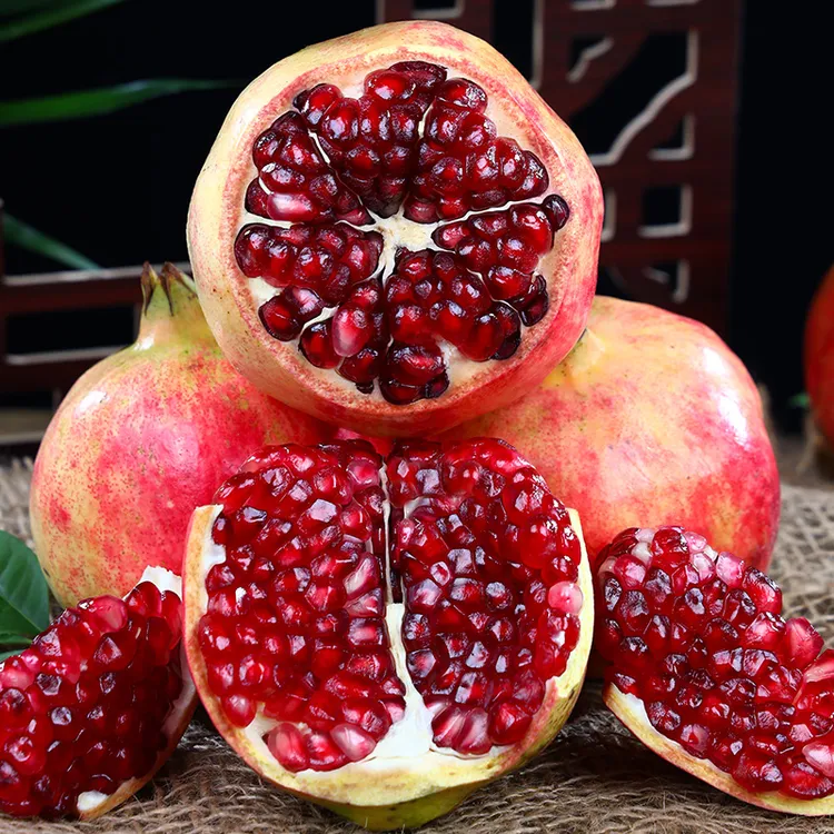 【自然搭档】四川会理软籽石榴4.5-6斤新鲜水果鲜甜多汁多仓发货