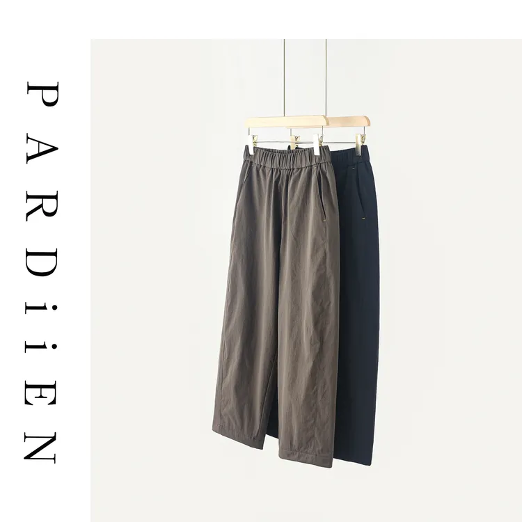 【北总严选】帕迪恩加绒松紧腰八分百搭棉裤休闲裤1026120