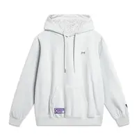LI-NING/李宁男子韦德系列宽松休闲运动套头连帽卫衣AWDU653-B品