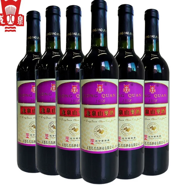 龙泉特制1958 六度枣酒