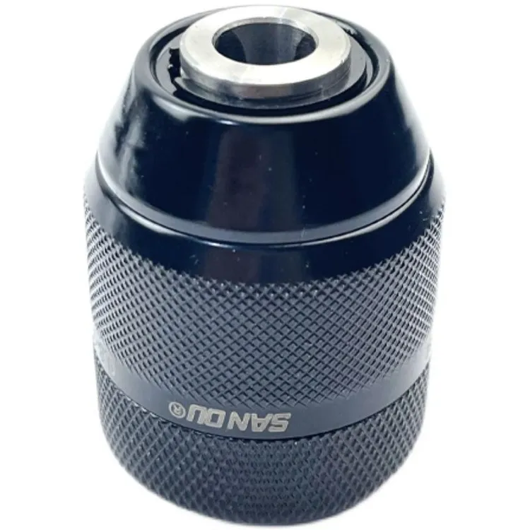 三欧金属款0.8-10mm手紧夹头手电钻螺纹自锁夹头3/8-24UNF配件