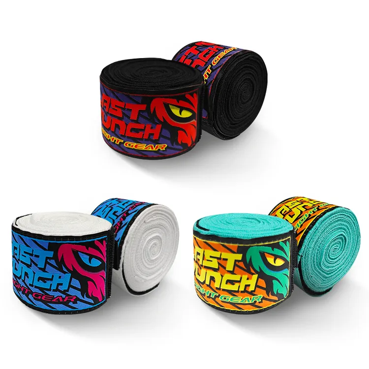 Lastpunch/ 搏击舒适微弹护手拳击绷带绑手带散打泰拳缠手带2.0版